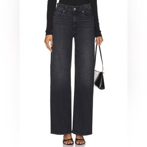 Paige Sasha Jean in Black Manta Distressed - Size 28